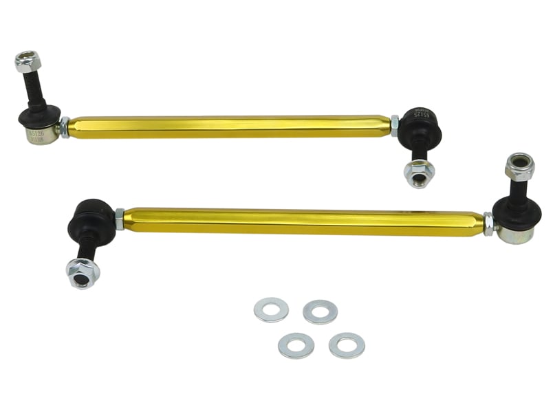 Whiteline-Whiteline Universal Sway Bar - Link Assembly Heavy Duty 310mm-335mm Adjustable Steel Ball