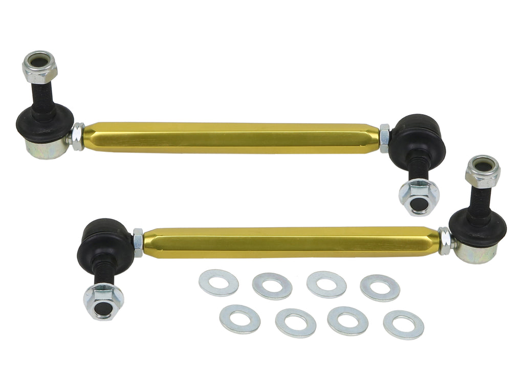 Whiteline-Whiteline Universal Sway Bar - Link Assembly Heavy Duty Adjustable Steel Ball