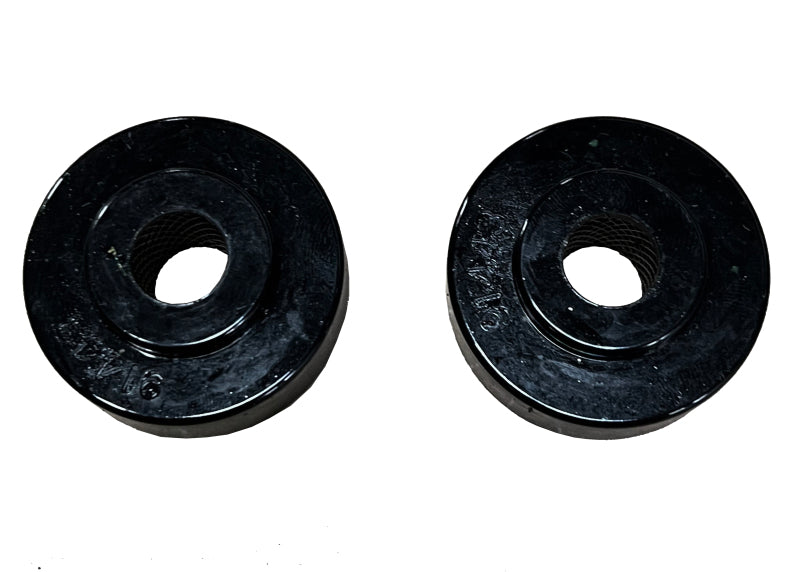 Whiteline W93574 transmission mount bushing installed in Jeep CJ5 crossmember