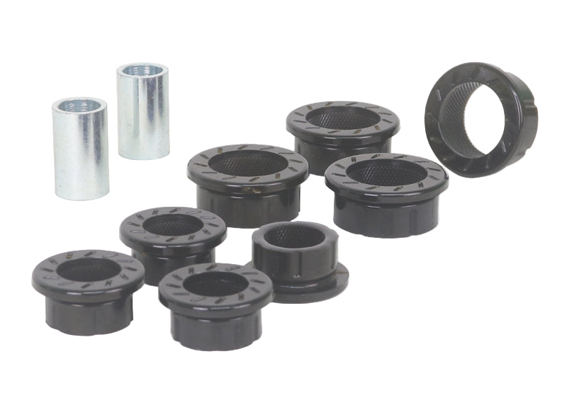 Close-up of polyurethane insert showing high-strength material