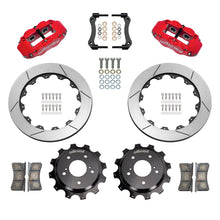 Load image into Gallery viewer, Wilwood Superlite 4R rear big brake kit full view red