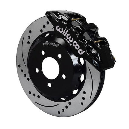 Wilwood Aero6-DM black front brake kit for 2015–2021 Toyota 4Runner