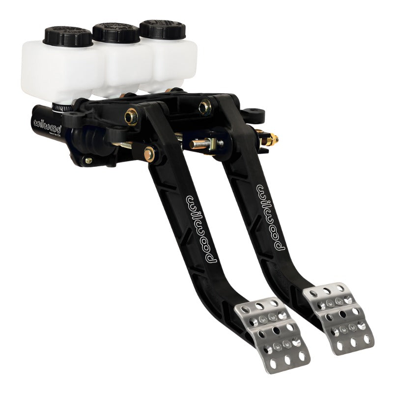 Wilwood Wilwood Adjustable Dual Pedal - Brake / Clutch - Fwd. Swing Mount - 6.25:1