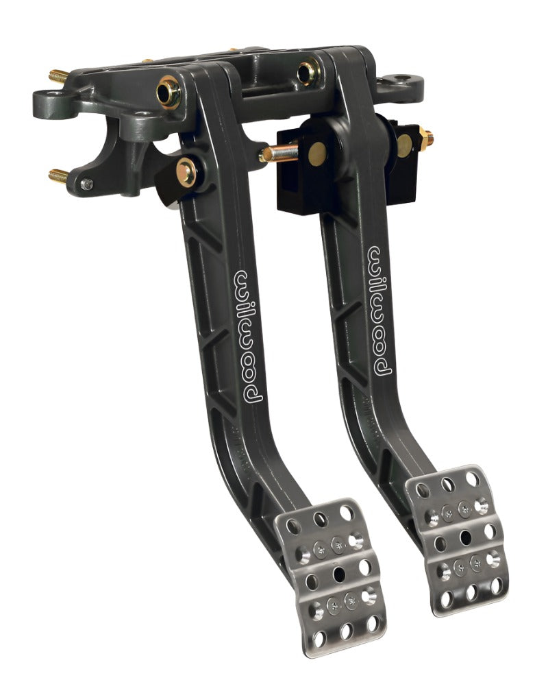 Wilwood Wilwood Adjustable Dual Pedal - Brake / Clutch - Fwd. Swing Mount - 6.25:1