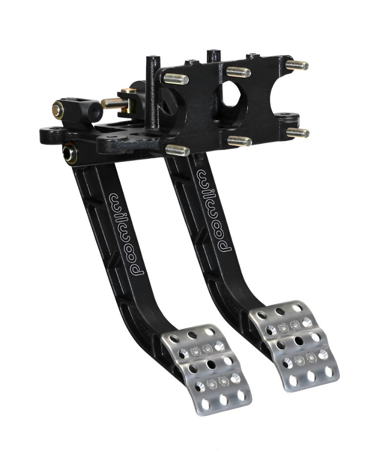 Wilwood Wilwood Adjustable Dual Pedal - Brake / Clutch - Rev. Swing Mount - 5.1:1