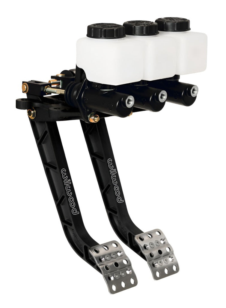 Wilwood Wilwood Adjustable Dual Pedal - Brake / Clutch - Rev. Swing Mount - 6.25:1