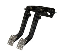 Load image into Gallery viewer, Wilwood Wilwood Adjustable-Tandem Dual Pedal - Brake / Clutch - Fwd. Swing Mount - 6.25:1 - Black E-Coat