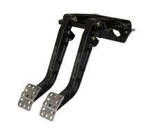 Load image into Gallery viewer, Wilwood Wilwood Adjustable-Tandem Dual Pedal - Brake / Clutch - Fwd. Swing Mount - 7.0:1 - Black E-Coat
