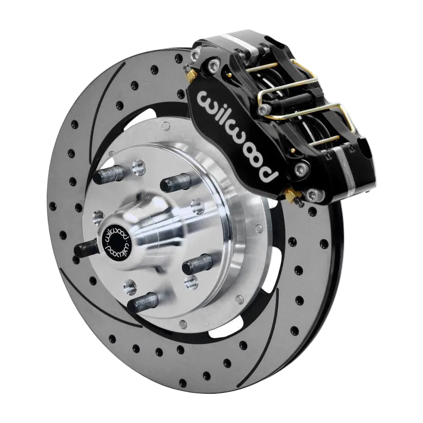 Wilwood Dynapro 4R Front Kit 11.75in SPR Drilled and Slotted Rotors - Black Wilwood WIL140-15909-D