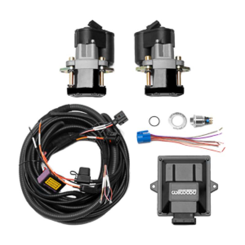 Wilwood Electronic Parking Brake Rear Retrofit Kit - 1.250in Rotor Black Wilwood WIL140-16849-BK