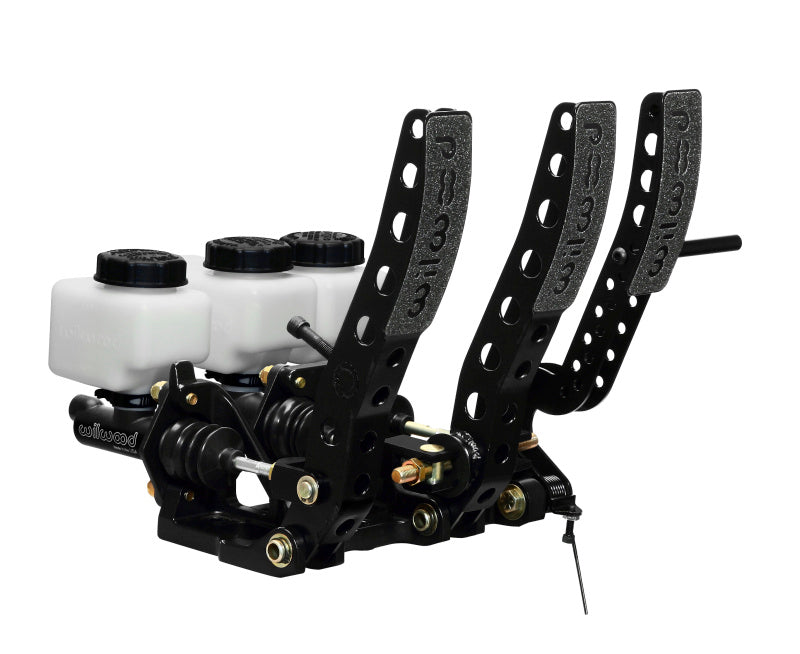 Wilwood Wilwood Pedal Assembly Floor Mount-Brake Clutch & Throttle