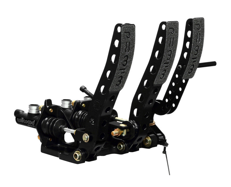 Wilwood Wilwood Pedal Assembly Floor Mount-Brake Clutch & Throttle