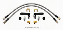 Load image into Gallery viewer, Wilwood Flexline Kit 20 inch -3 M10-1.0 BF 1/8 NPT 90 Degree - Wilwood 220-14177