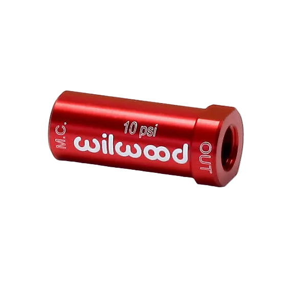 Wilwood Residual Pressure Valve - New Style 10# / Red - Wilwood 260-13707
