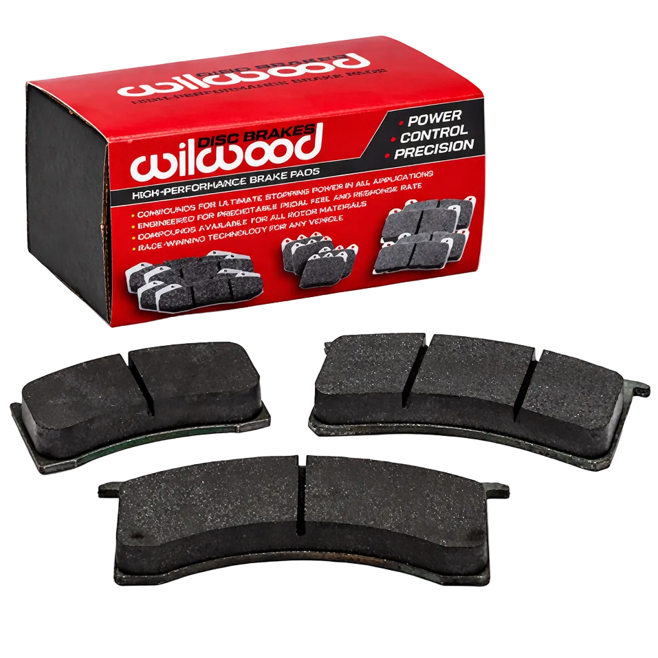 Wilwood 150-45-6812K DPS 500 THK pads full view