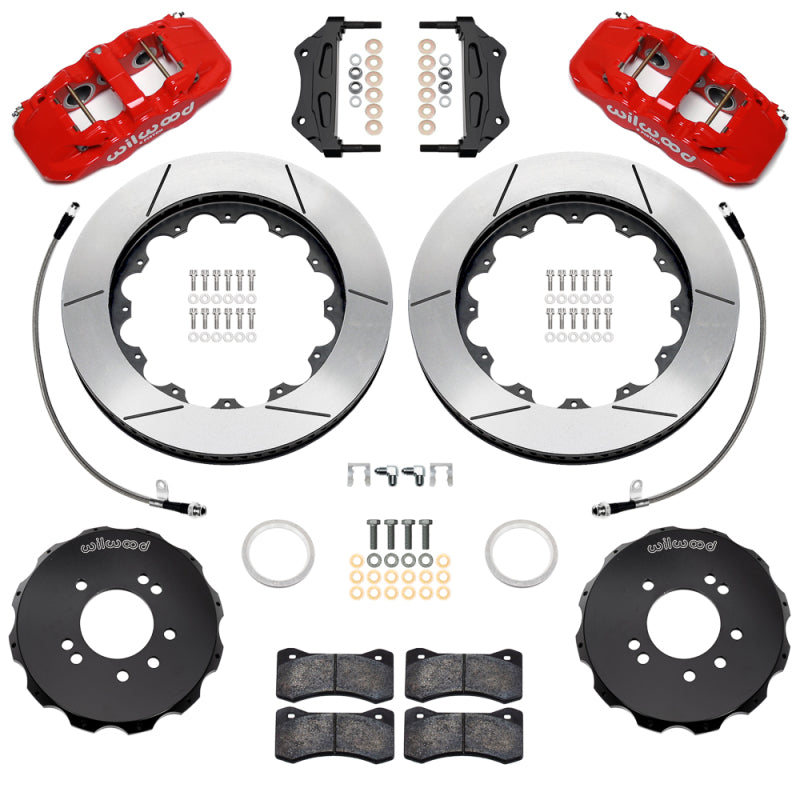 Wilwood 140-18260-R Aerolite 6R big brake kit full view