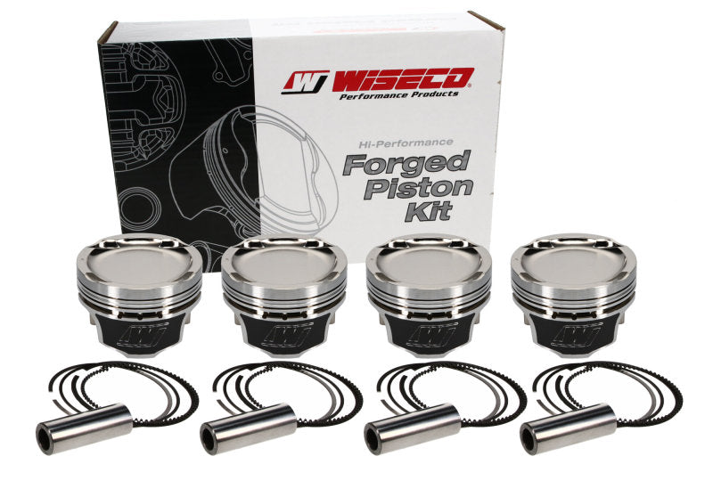 Wiseco 1400 HD Mitsu EVO 8 - 4G63 Turbo -21cc Armor Plated Piston Shelf Stock Kit - Black Ops Auto Works
