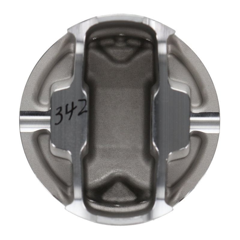 Wiseco Honda 4v DOME +6.5cc STRUTTED 87MM Piston Shelf Stock Kit - Black Ops Auto Works