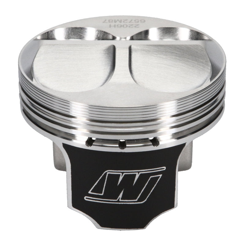 Wiseco Honda 4v DOME +6.5cc STRUTTED 87MM Piston Shelf Stock Kit - Black Ops Auto Works