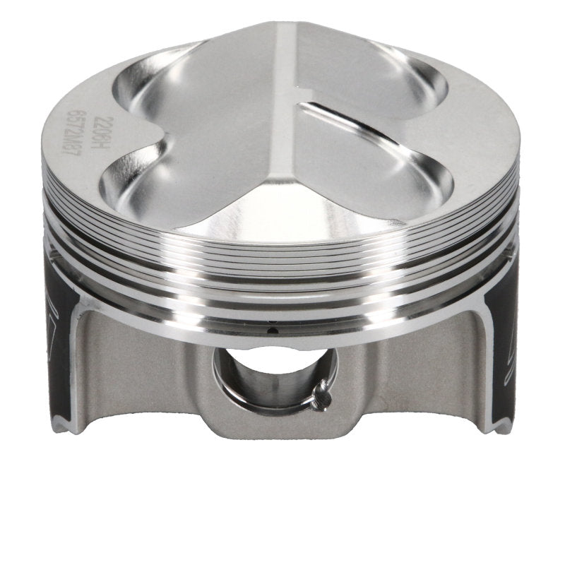 Wiseco Honda 4v DOME +6.5cc STRUTTED 87MM Piston Shelf Stock Kit - Black Ops Auto Works