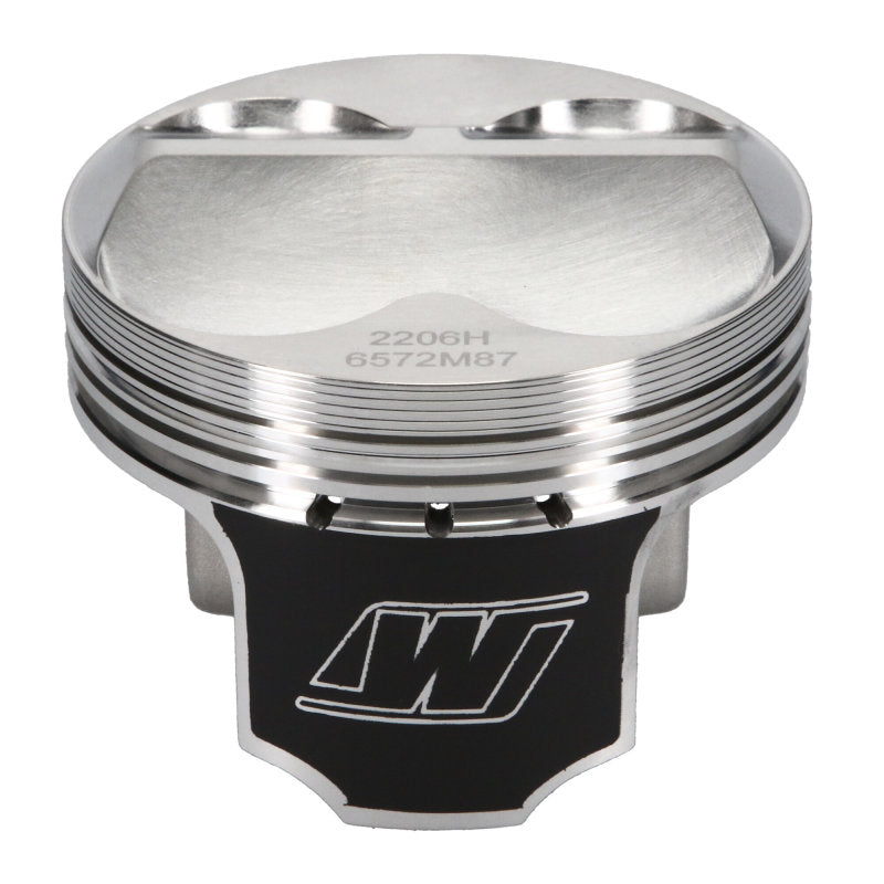 Wiseco Honda 4v DOME +6.5cc STRUTTED 87MM Piston Shelf Stock Kit - Black Ops Auto Works