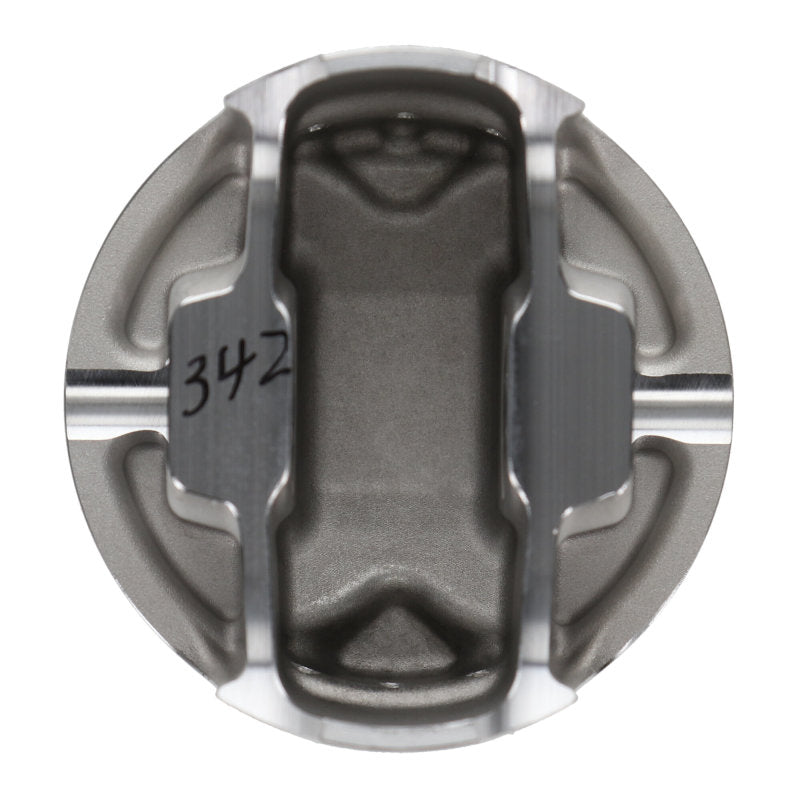 Wiseco Honda 4v DOME +6.5cc STRUTTED 88MM Piston Shelf Stock Kit - Black Ops Auto Works