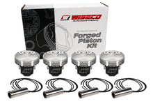 Load image into Gallery viewer, Wiseco Honda 4v DOME +6.5cc STRUTTED 88MM Piston Shelf Stock Kit - Black Ops Auto Works