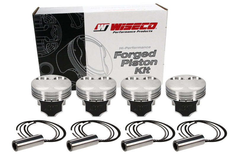 Wiseco Honda / Acura B series Flat Top 10.5:1 Piston Shelf Stock Kit - Black Ops Auto Works