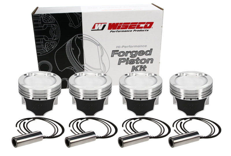 Wiseco Honda D17 Turbo -14cc 1063 x 75.5MM Piston Shelf Stock Kit - Black Ops Auto Works