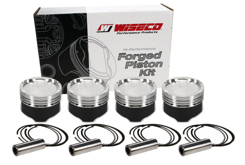 Wiseco Honda Turbo -15.4cc 1.174 X 75.5MM Piston Shelf Stock Kit - Black Ops Auto Works