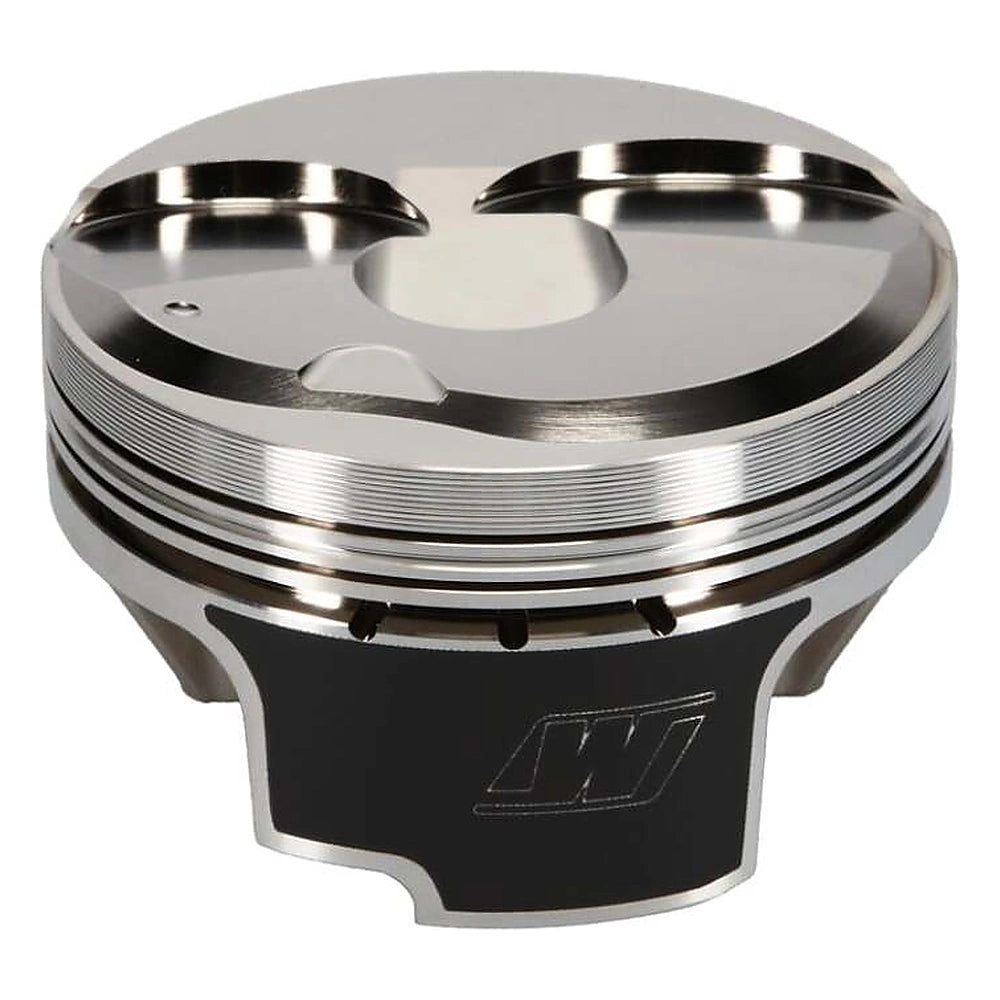 Wiseco K0233X1 coated piston skirt side view