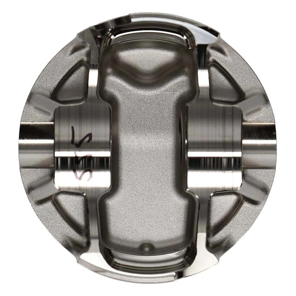 Wiseco K0233X1 piston underside and pin boss view