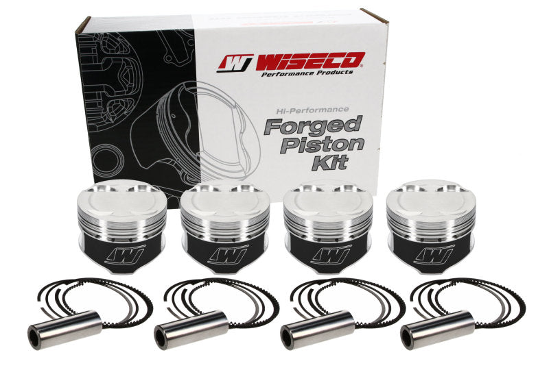 Wiseco MAZDA Turbo -13cc 1.258 X 79MM Piston Shelf Stock Kit - Black Ops Auto Works