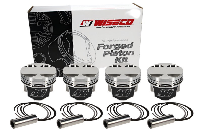 Wiseco Mitsu 4G64 w/4G63 Heads 10.5:1 E85 Piston Kit - Black Ops Auto Works