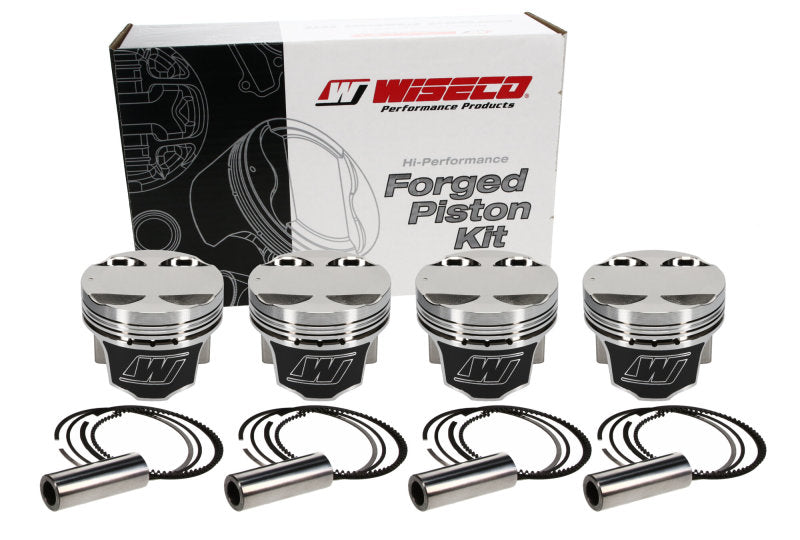 Wiseco Mitsu 4G64 w/4G63 Heads 10.5:1 E85 Piston Kit - Black Ops Auto Works