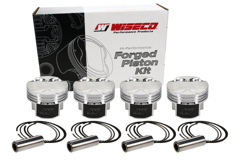 Wiseco Mitsubishi EVO 10 4B11-T 2008+ -4.5cc Piston Shelf Stock Kit - Black Ops Auto Works