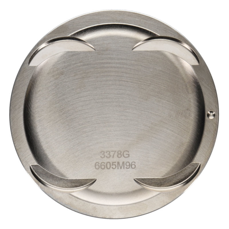 Wiseco Nissan 04 350Z VQ35 4v Dished -10cc 96mm Piston Shelf Stock Kit - Black Ops Auto Works