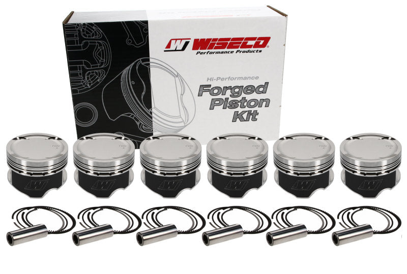 Wiseco Nissan VG30 Turbo -9cc 1.260 X 87.5 Piston Shelf Stock Kit - Black Ops Auto Works