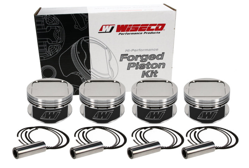Wiseco Subaru WRX 4v R/Dome 8.4:1 CR 93mm Piston Kit - Black Ops Auto Works