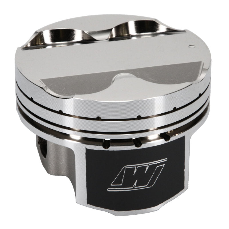 Wiseco Toyota 2JZGTE 3.0L 86.5mm +.5mm Oversize Bore Asymmetric Skirt Piston Set - Black Ops Auto Works