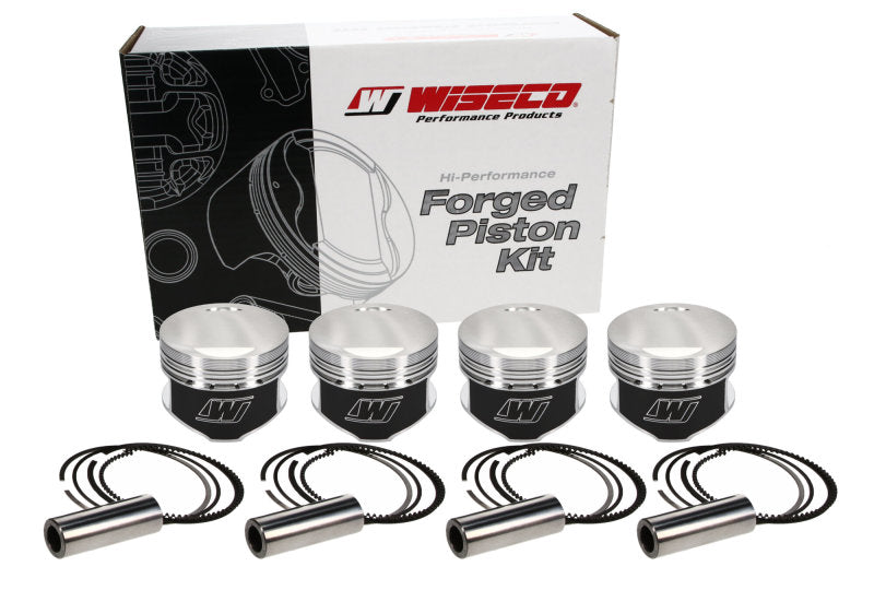 Wiseco Toyota 4EFTE 74.50mm Bore -2.5cc 1.1 Piston Kit - Black Ops Auto Works