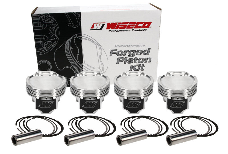 Wiseco Toyota Turbo 4v Dished -16cc 82MM Piston Shelf Stock Kit - Black Ops Auto Works