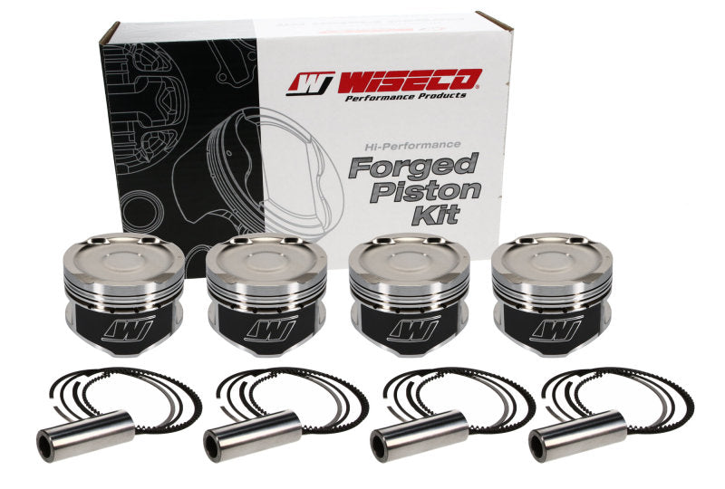 Wiseco Volvo S60R B5254 -13cc Dish 1.2008x3.2874 (83.5mm)  Custom Pistons SPECIAL ORDER - Black Ops Auto Works