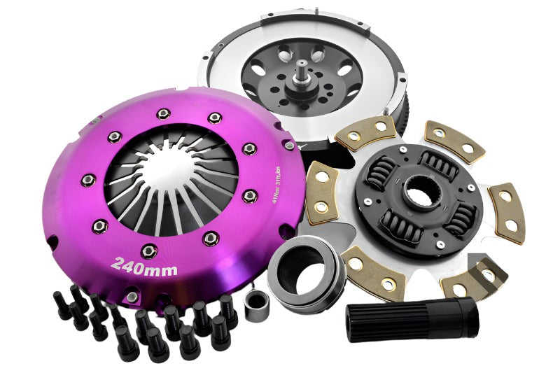 XCLUTCH XClutch 07-10 BMW 335i Base 3.0L Stage 2R Extra HD Sprung Ceramic Clutch (8 Bolt/PB in Input Shaft)