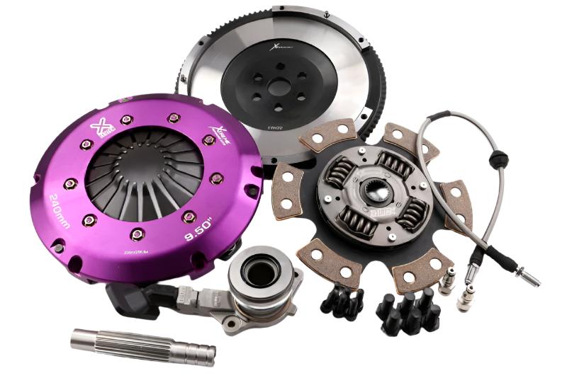 XCLUTCH XClutch 13-18 Ford Focus ST 2.0L Stage 2R Extra HD Sprung Ceramic Clutch Kit