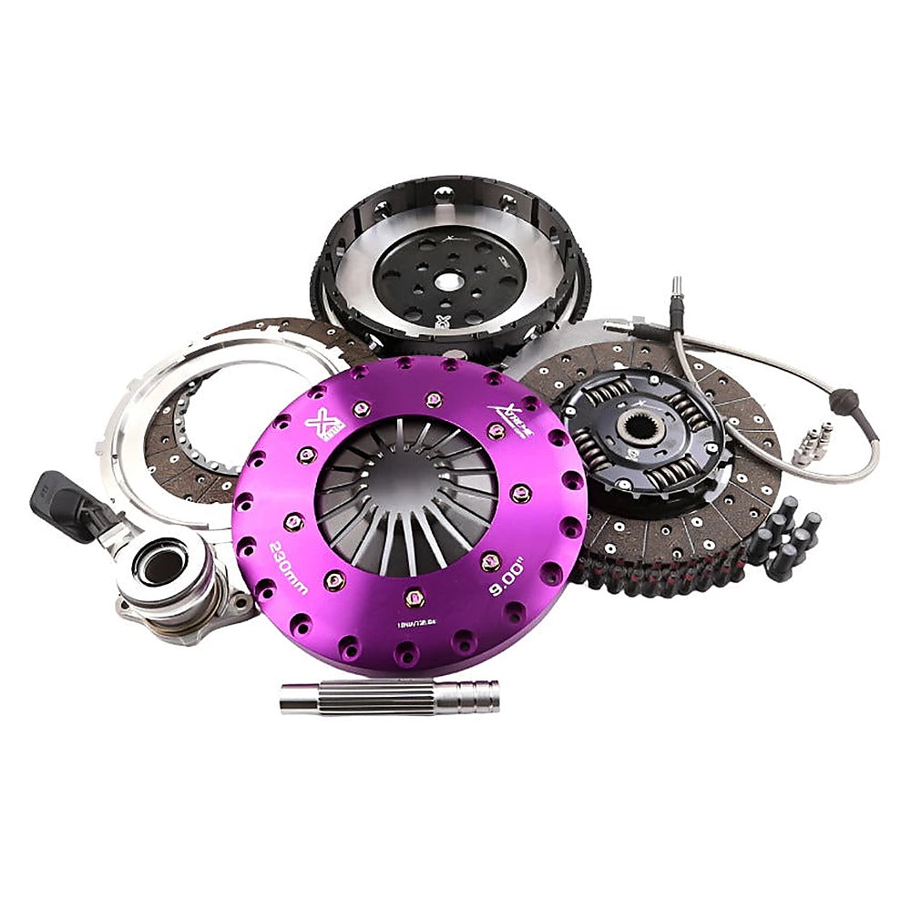 XClutch 13-18 Ford Focus ST 2.0L 9in Twin Sprung Organic Clutch Kit - Black Ops Auto Works