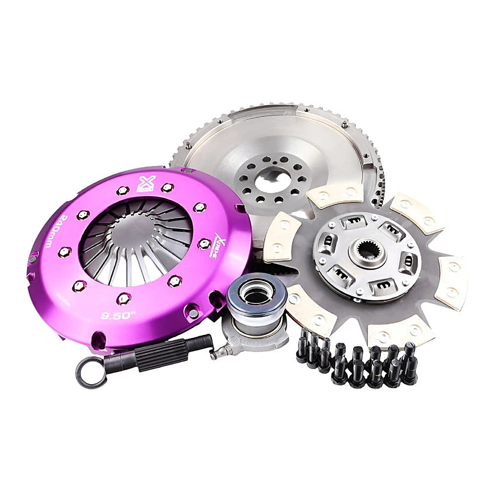 XClutch 05-07 Volvo S40 T5 2.5L Stage 2R Extra HD Sprung Ceramic Clutch Kit - Black Ops Auto Works