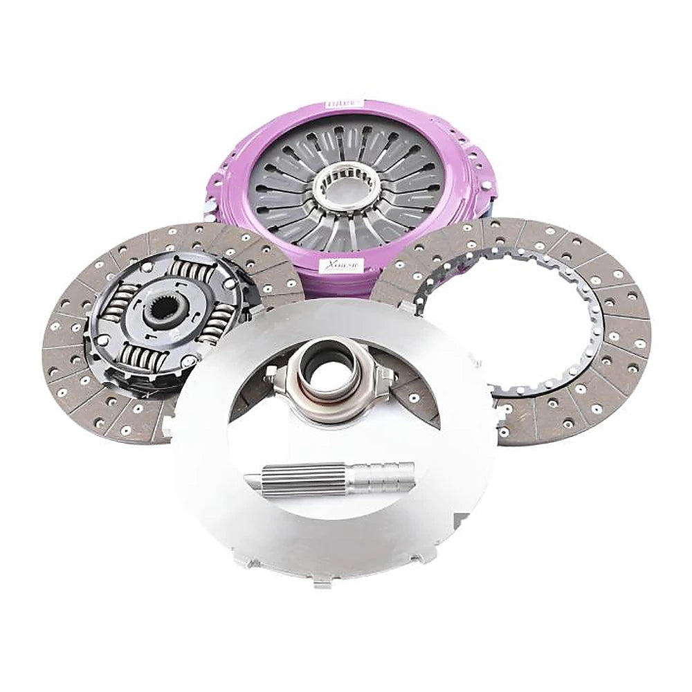 XClutch Subaru 9in Twin Sprung Organic Multi-Disc Service Pack - Black Ops Auto Works