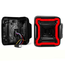 Load image into Gallery viewer, XK Glow Jeep JL LED taillight with smoked lens and plug-and-play fitment