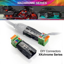 Load image into Gallery viewer, XK Glow LED lighting wiring connectors for custom vehicle light kits